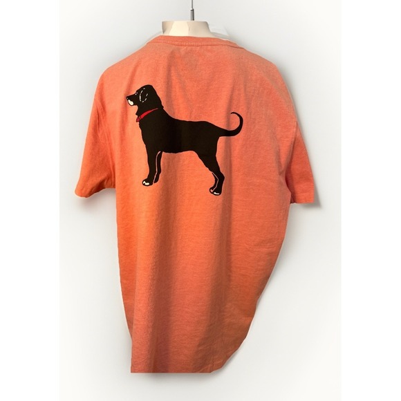 The Black Dog XL Nantucket Homeport Short Sleeve Tee Coral Heather NWT - Picture 3 of 5
